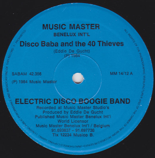 Electric Disco Boogie Band - Disco Baba And The 40 Thieves