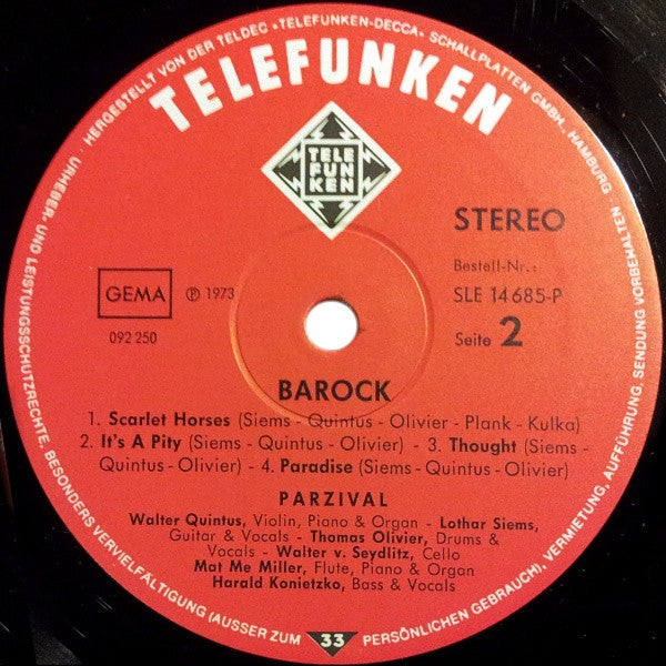 Parzival - Barock