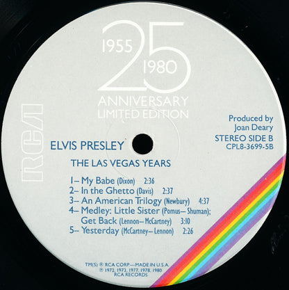 Elvis Presley - Elvis Aron Presley (1955-1980 - 25 Anniversary) (box)