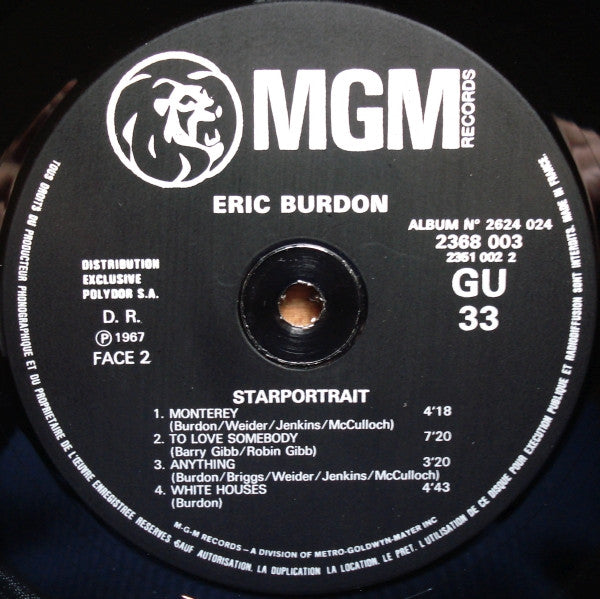 Eric Burdon - Starportrait