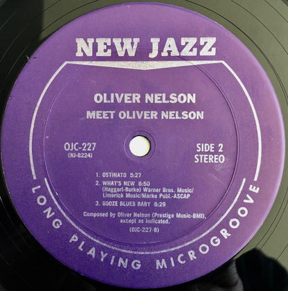 Oliver Nelson - Meet Oliver Nelson