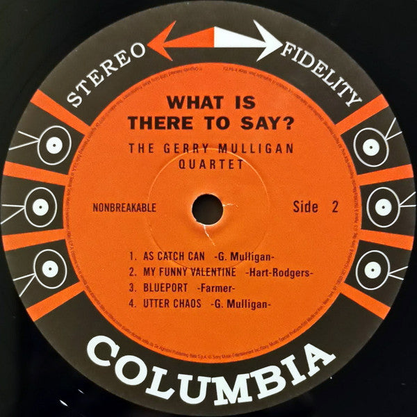 Gerry Mulligan Quartet - What Is There To Say?