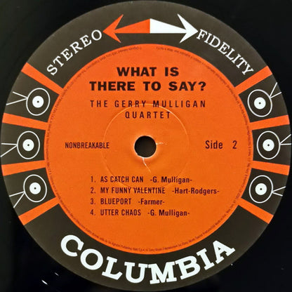 Gerry Mulligan Quartet - What Is There To Say?