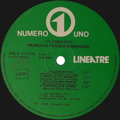 Premiata Forneria Marconi - Celebration