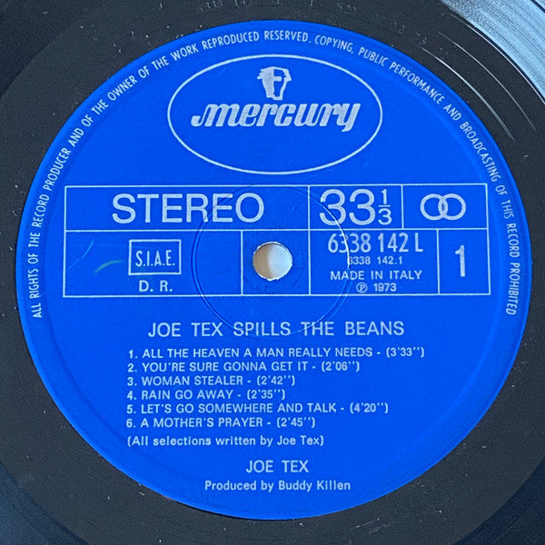 Joe Tex - Joe Tex Spills The Beans