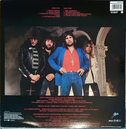 Ozzy Osbourne - Blizzard Of Ozz