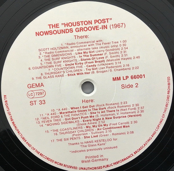 Various - The Houston Post: Nowsounds Groove-In