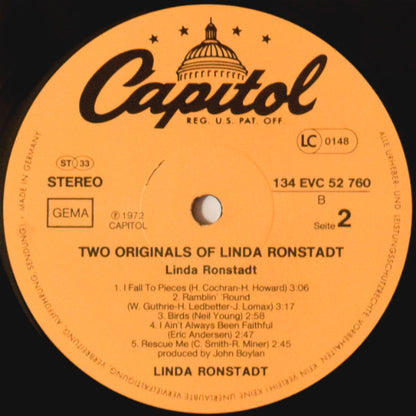 Linda Ronstadt - 2 Originals Of Linda Ronstadt