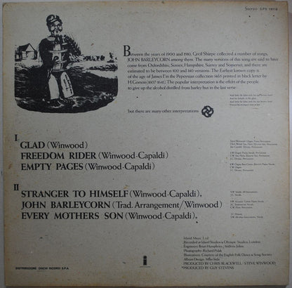 Traffic - John Barleycorn Must Die