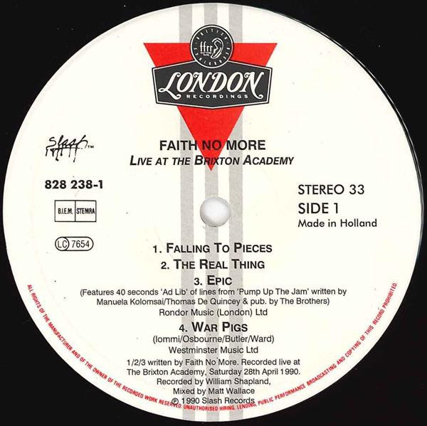 Faith No More - Live At The Brixton Academy