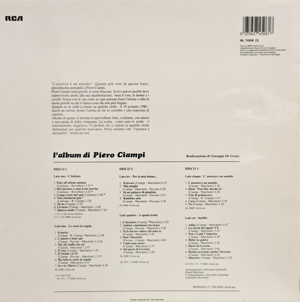 Piero Ciampi - L'Album Di Piero Ciampi (box)
