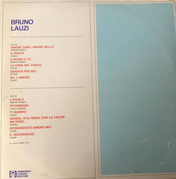 Bruno Lauzi - Bruno Lauzi