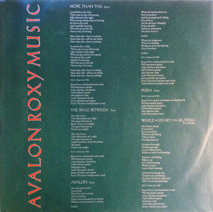 Roxy Music - Avalon