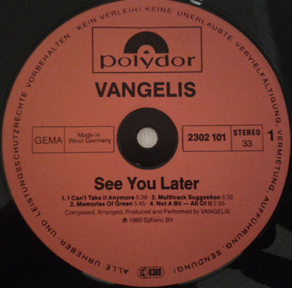 Vangelis - See You Later