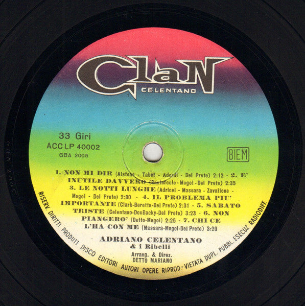 Adriano Celentano - Non Mi Dir