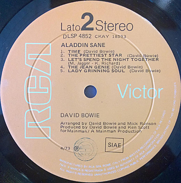 David Bowie - Aladdin Sane