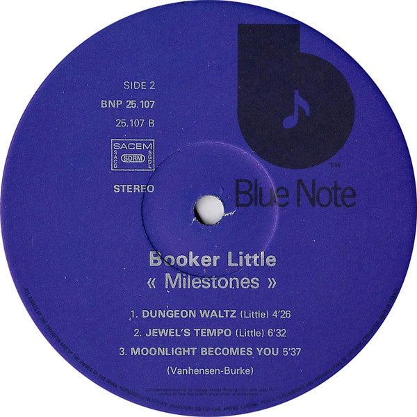 Booker Little - Milestones