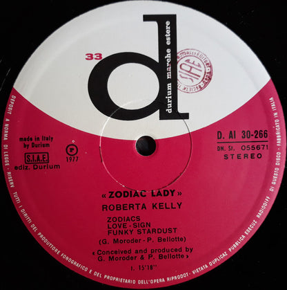 Roberta Kelly - Zodiac Lady