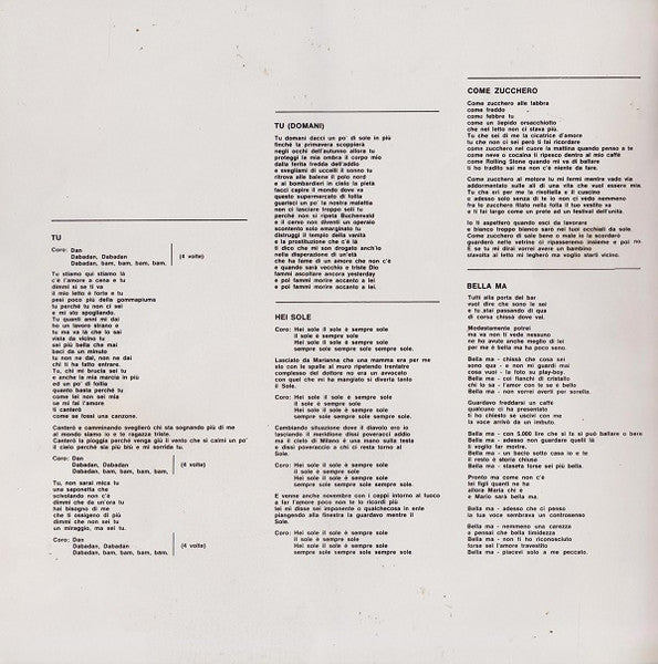 Umberto Tozzi - Tu