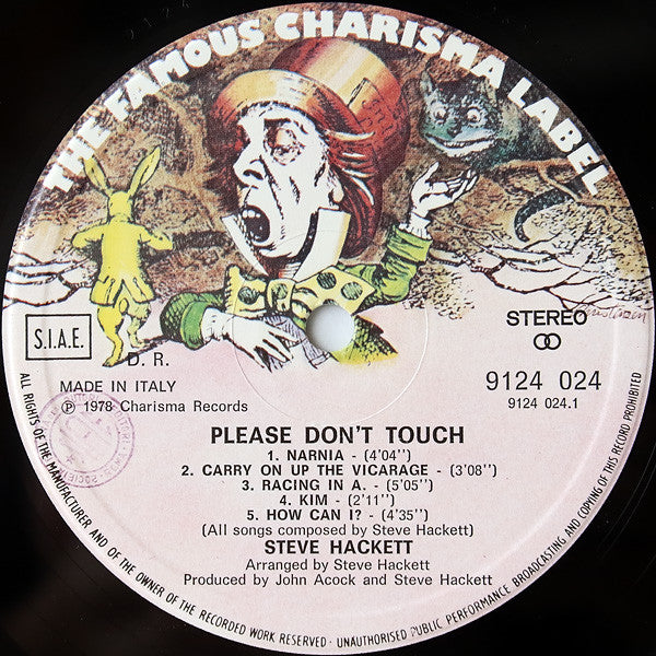 Steve Hackett - Please Don't Touch!
