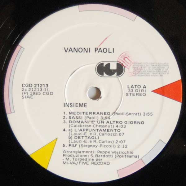 Ornella Vanoni - Insieme