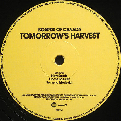 Boards Of Canada - Tomorrow's Harvest