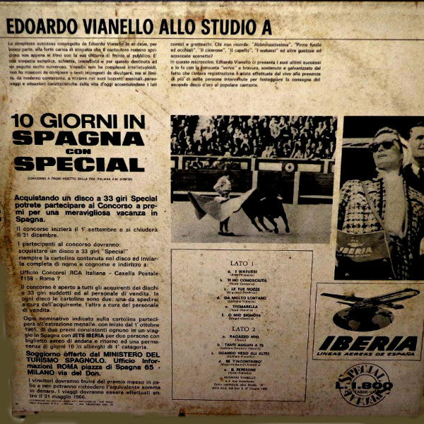 Edoardo Vianello - Edoardo Vianello Allo Studio A