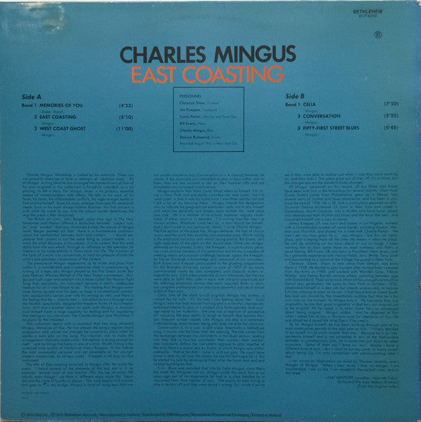 Charles Mingus - East Coasting
