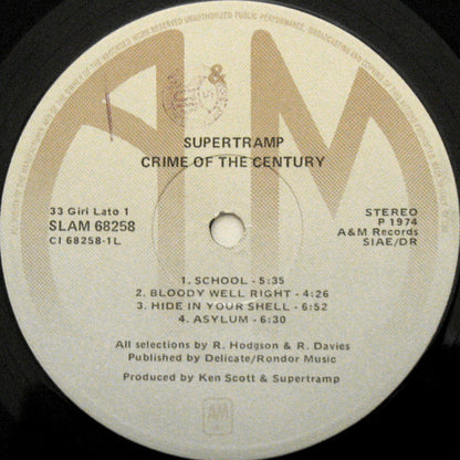 Supertramp - Crime Of The Century