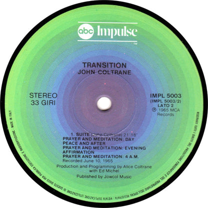 John Coltrane - Transition