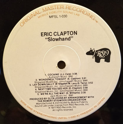 Eric Clapton - Slowhand - (Original Master Recording)