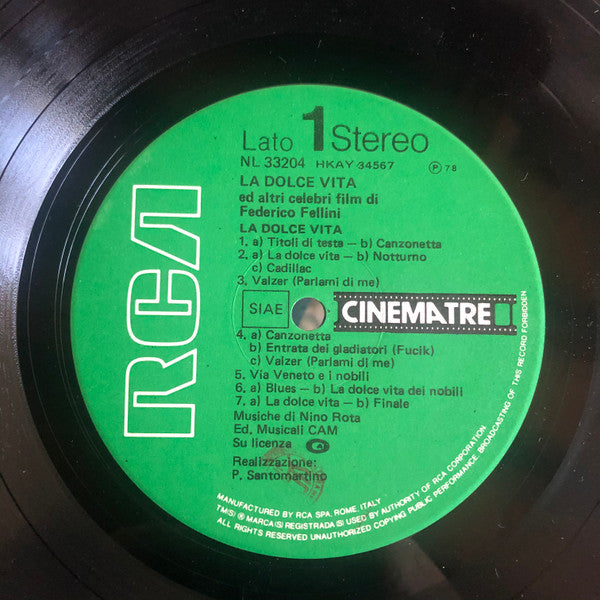 Nino Rota - La Dolce Vita E Altri Celebri Film