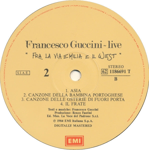 Francesco Guccini - Fra La Via Emilia E Il West