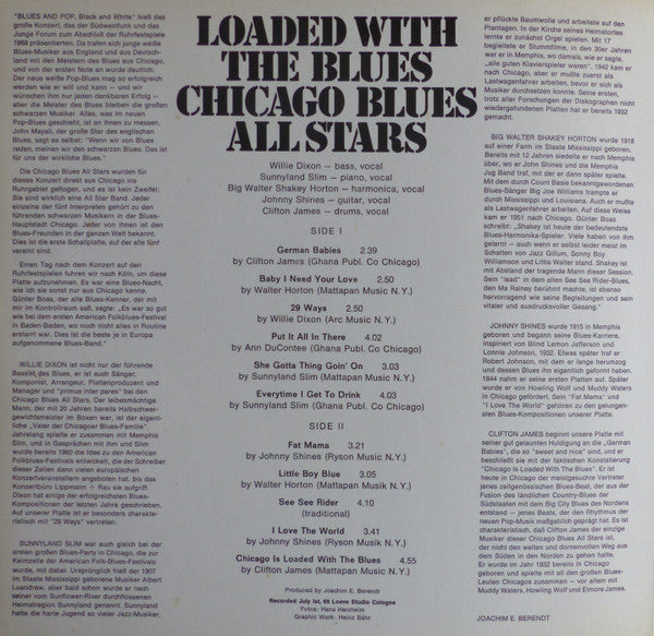 Chicago Blues All Stars - Loaded With The Blues