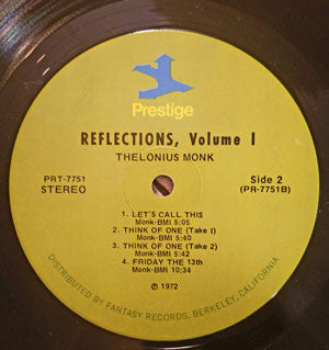Thelonious Monk - Reflections, Vol. 1