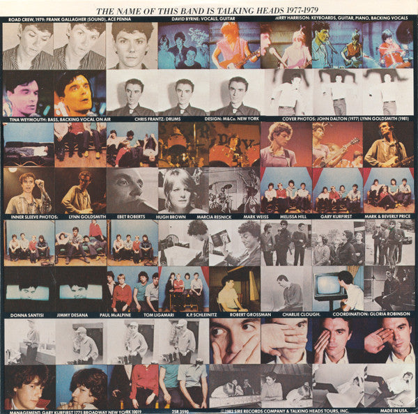 Talking Heads - The Name Of This Band Is Talking Heads