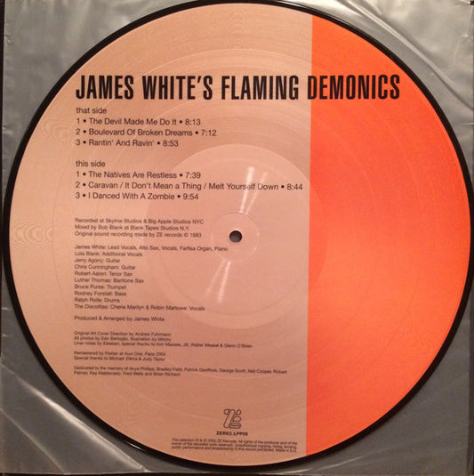 James White - James White's Flaming Demonics (picture disc)