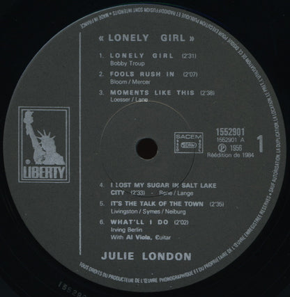 Julie London - Lonely Girl