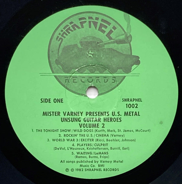 Various - (Mister Varney Presents) U.S. Metal (Unsung Guitar Heroes) Vol. II