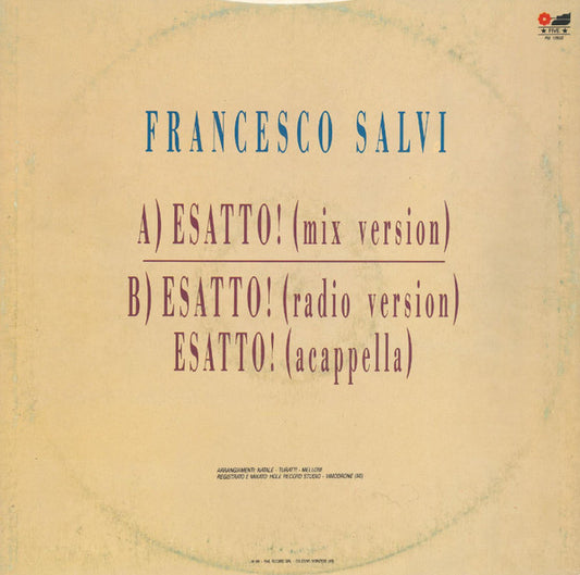 Francesco Salvi - Esatto! (Mix Version)