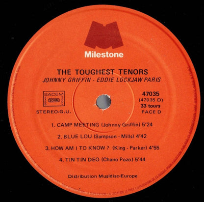 Johnny Griffin / Eddie "Lockjaw" Davis ‎– The Toughest Tenors