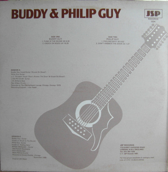 Buddy Guy And Philip Guy ‎– Buddy & Phil