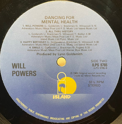 Will Powers - Dancing For Mental Health