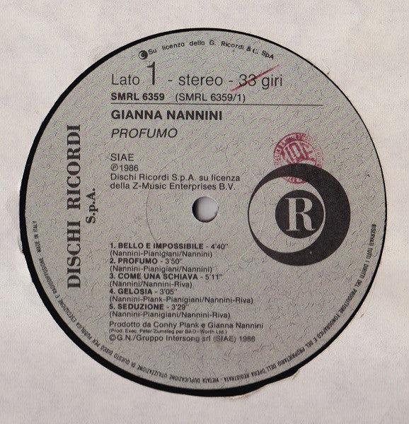 Gianna Nannini - Profumo