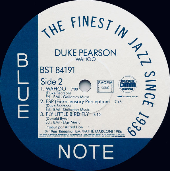 Duke Pearson - Wahoo