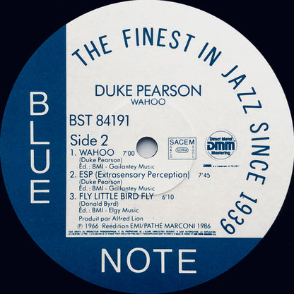 Duke Pearson - Wahoo