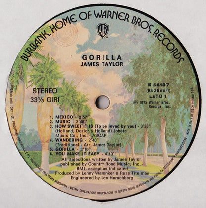 James Taylor - Gorilla