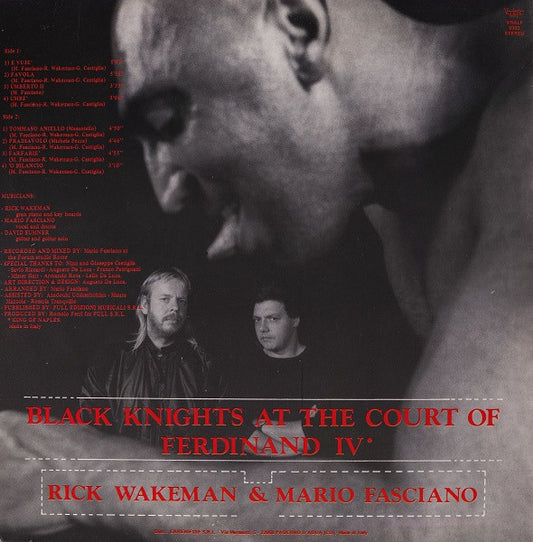 Rick Wakeman & Mario Fasciano – Black Knights At The Court Of Ferdinand IV °