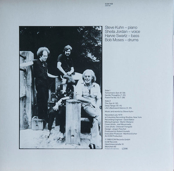 Steve Kuhn / Sheila Jordan Band - Playground