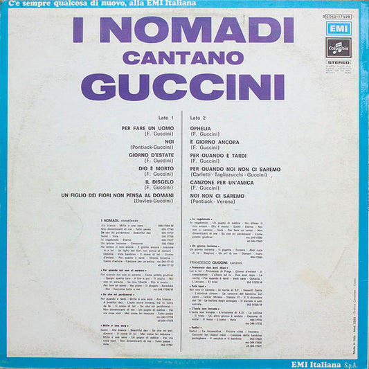 Nomadi - I Nomadi Cantano Guccini